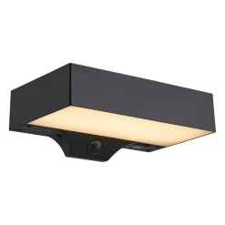 Nordlux Solcellebelysning|Utelamper Med Opp/Ned Lys<Monay square solar vegglampe utendørs 5W 3000 Kelvin - Solcelle