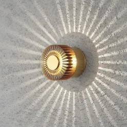 Konstsmide Utelamper - Veggskjold / Plafond<Monza vegglampe utendørs IP54 3W - farget