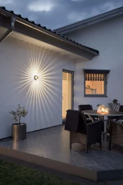 Konstsmide Utelamper - Veggskjold / Plafond<Monza vegglampe utendørs IP54 3W - farget