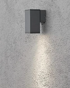 Konstsmide Utelamper Med Opp/Ned Lys<Monza vegglykt ned mørk