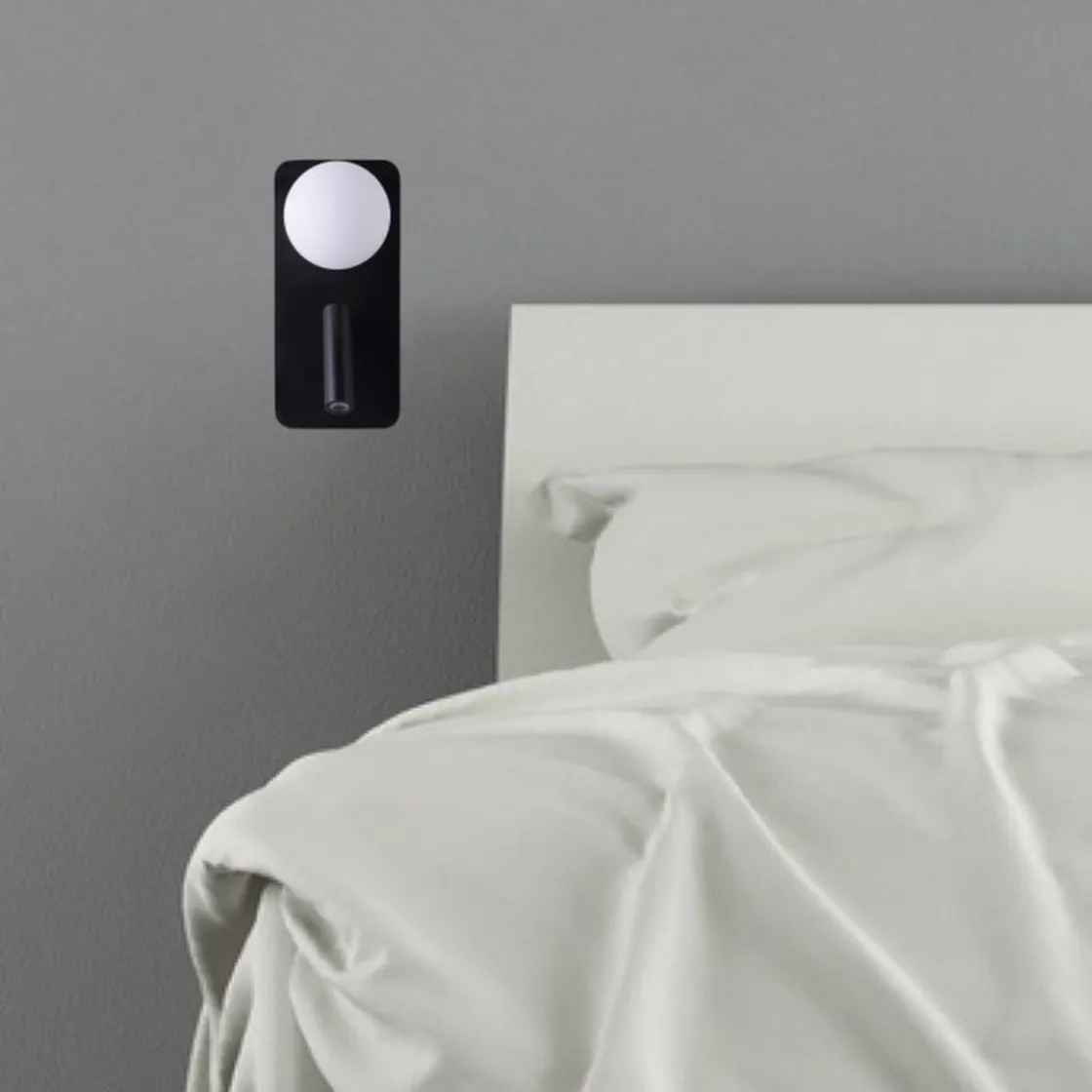 NorDesign Leselamper|Vegglamper Med Usb<Mooni vegglampe USB -