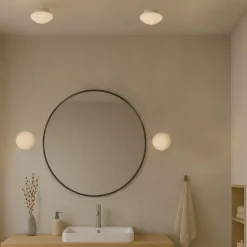 Antidark Baderomsbelysning Tak|Kjøkkenbelysning Tak<Mushroom W145 taklampe 9,5W LED 2700 Kelvin IP44 - Dimbar