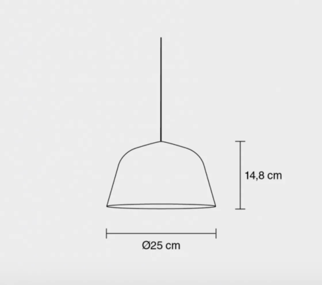 MUUTO Kjøkkenbelysning Tak|Takpendler<Ambit takpendel Ø25