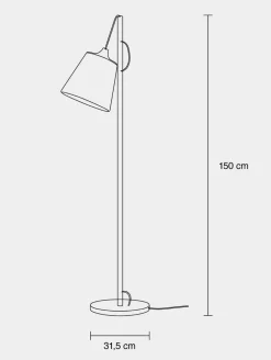 MUUTO Leselamper Gulv<Pull gulvlampe