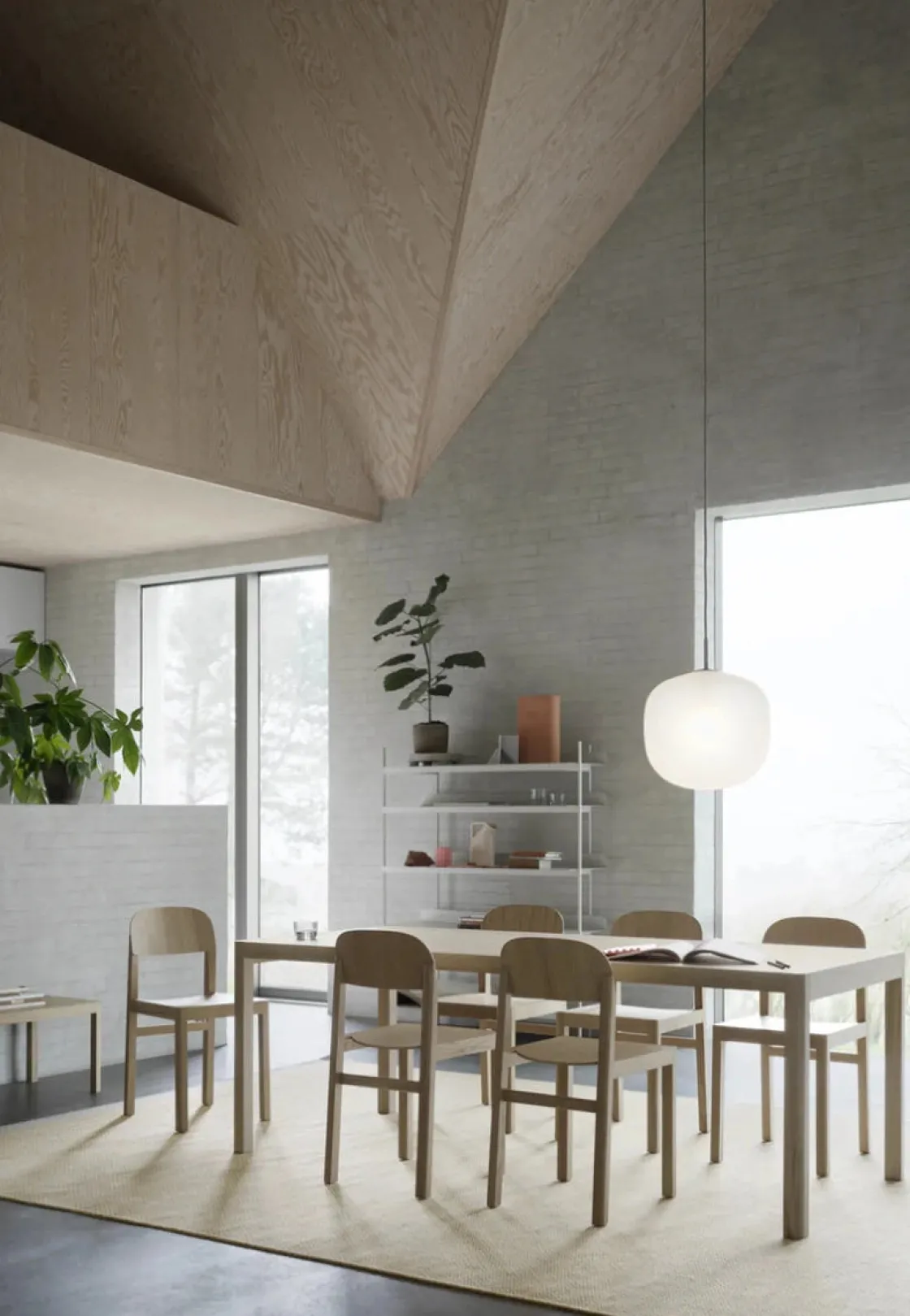 MUUTO Kjøkkenbelysning Tak|Takpendler<Rime takpendel 45 cm