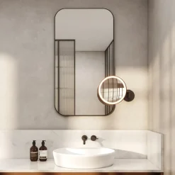 Astro Lighting Sminkespeil Med Lys<Nagoya sminkespeil m/sensor IP44