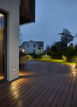 Norlys Lightup-Pris|Utelamper - Veggskjold / Plafond<Namsos mini innfelt vegglampe