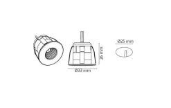 Sg Armaturen As Lightup-Pris90, matt