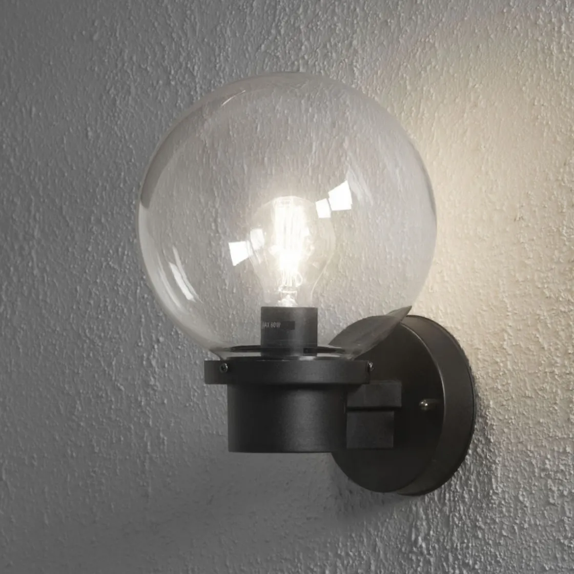 Konstsmide Utelamper - Klassiske Vegglamper<Nemi vegglampe skumringsrele 29cm