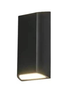 NorDesign Utelamper Til Kystområder|Utelamper Med Opp/Ned Lys<Nemi vegglampe utendørs opp/ned 2x4W IP65 3000K dimbar - grå