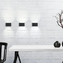 Nordlux Utelamper Med Opp/Ned Lys<Nene vegglampe opp/ned utendørs IP54 6W 3000K -