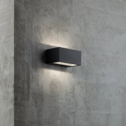 Nordlux Utelamper Med Opp/Ned Lys<Nene vegglampe opp/ned utendørs IP54 6W 3000K -
