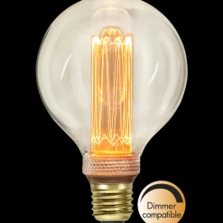 Star Trading Dekorpære E27|Led-Pærer E27 Sokkel<New Generation G95 E27 2,5W - Dimbar
