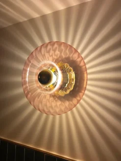 Design by Us Interiørlamper<New Wave Optic 26 Wall Lamp - Rose