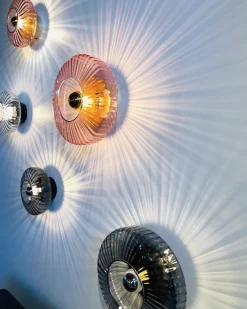 Design by Us Interiørlamper<New Wave Optic 26 Wall Lamp - Rose