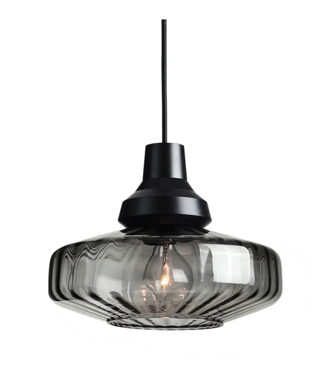 Design by Us Kjøkkenbelysning Tak|Takpendler<New Wave Optic takpendel - Smoke