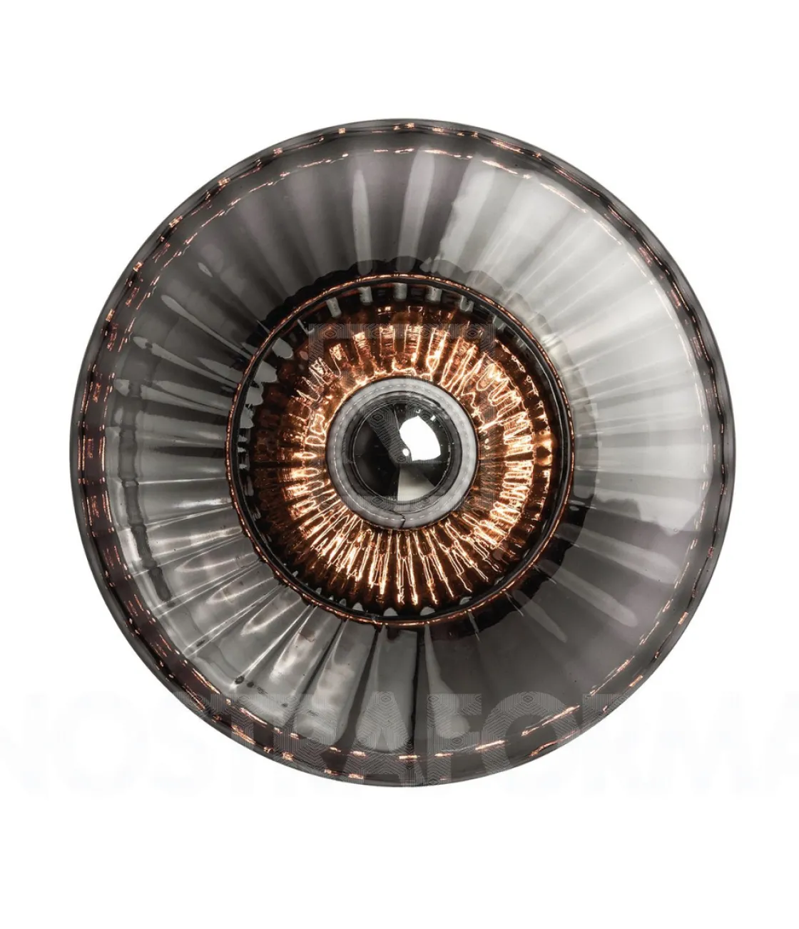 Design by Us Interiørlamper<New Wave Optic XL Wall Lamp - Smoke