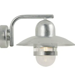 Nordlux Utelamper Til Kystområder|Utelamper - Veggskjold / Plafond<Nibe vegglampe utendørs E27 IP54 - Galvanisert stål