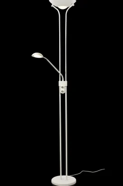 Aneta Lighting Leselamper Gulv|Uplight<Nice gulvlampe uplight med leselysarm
