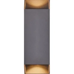 Nordlux Lightup-Pris|Utelamper Med Opp/Ned Lys<Nico Square 22 vegglampe utendørs opp/ned IP54