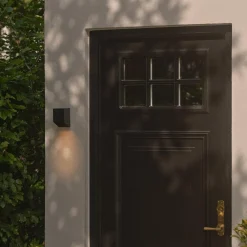 Nordlux Lightup-Pris|Utelamper Med Opp/Ned Lys<Nico Square vegglampe utendørs ned IP54