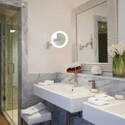 Astro Lighting Sminkespeil Med Lys<Nimi rundt sminkespeil med lys