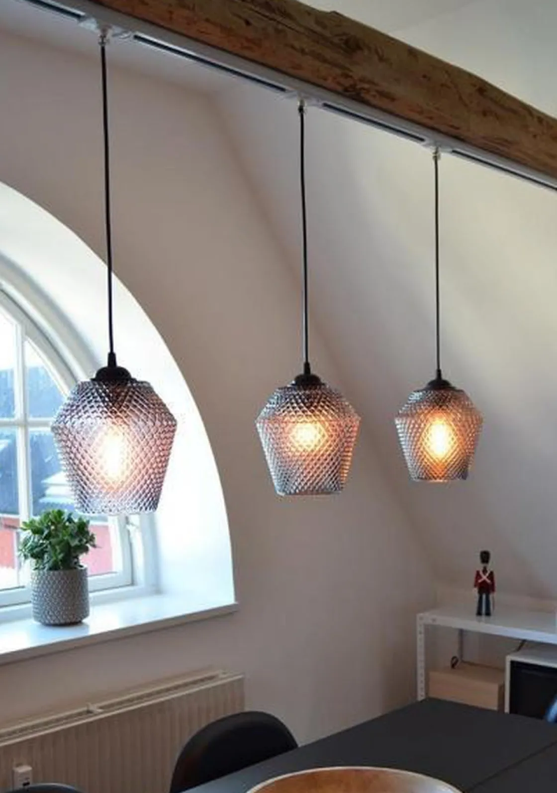 Halo Designs Kjøkkenbelysning Tak|Takpendler<Nobb edgy pendel - Smoke