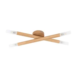 TK Lighting Kjøkkenbelysning Tak|Taklamper / Takplafonder<Noble tak/vegglampe 4-lys