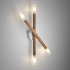 TK Lighting Kjøkkenbelysning Tak|Taklamper / Takplafonder<Noble tak/vegglampe 4-lys