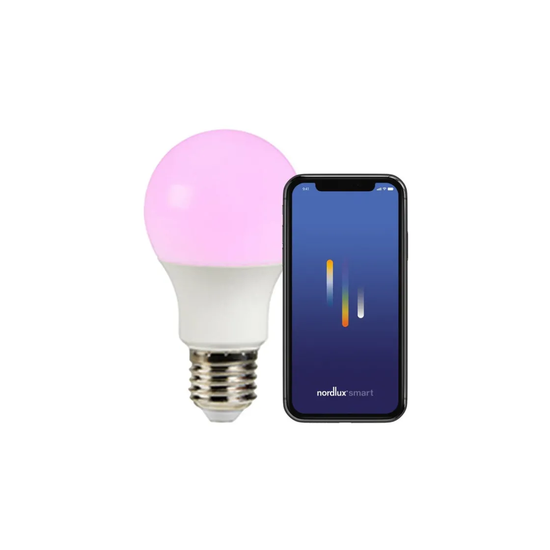 Nordlux Led-Smartlyspærer|Led-Pærer Smart E27 Sokkel<Smart Color lyskilde E27 8W - Bluetooth