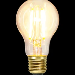 Star Trading Led-Pærer E27 Sokkel<Normal E27 Filament LED 7W 2100K 60 mm dimbar -