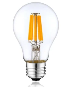 Lightup.no Led-Pærer E27 Sokkel<Normal E27 Filament LED 8W 2700K 60mm Ikke dimbar - Klar