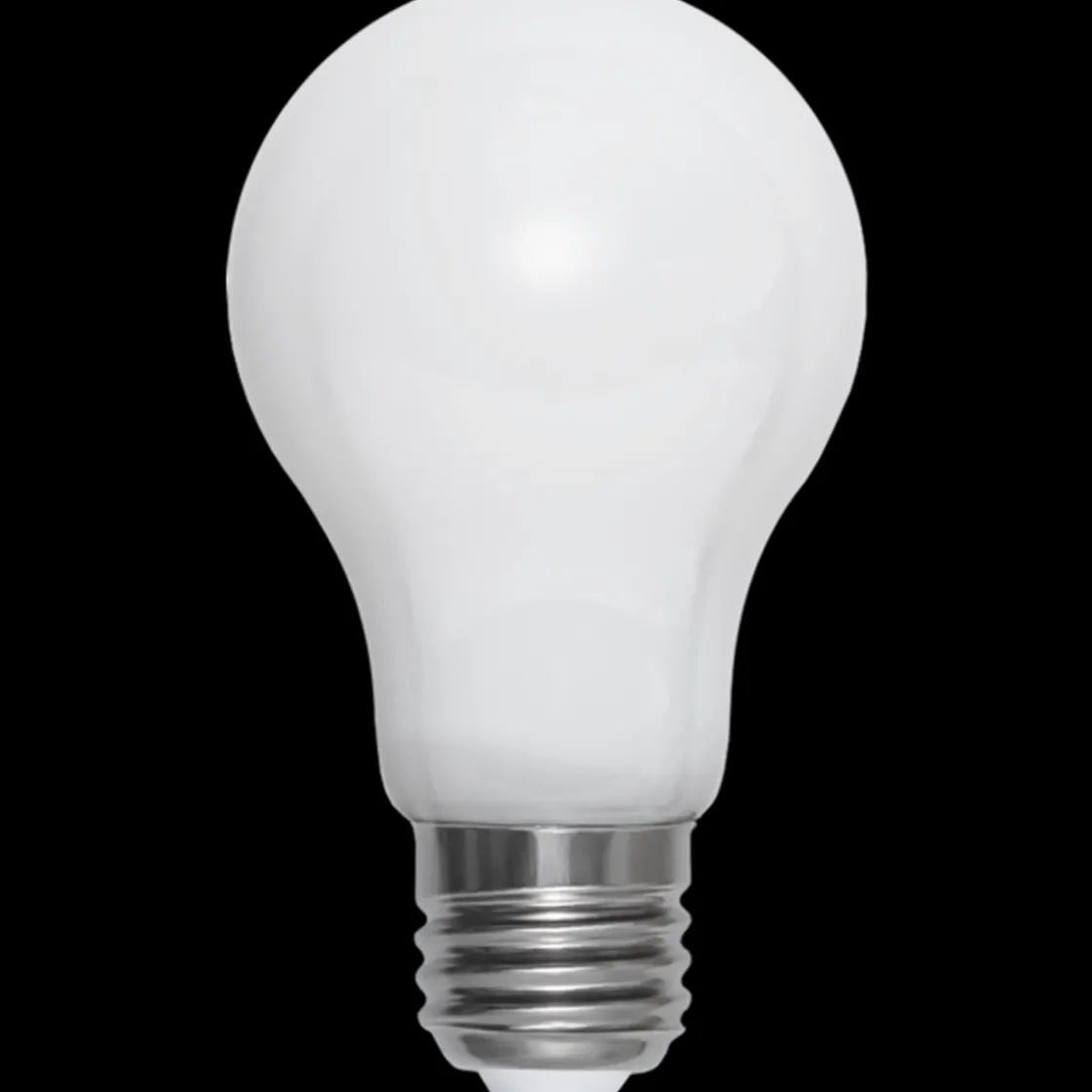 Ms - belysning Led-Lyspærer Med Sensor/Skumringsrelé|Led-Pærer E27 Sokkel<Normal Sensor E27 LED 4,5W 2700K 60mm - Opal