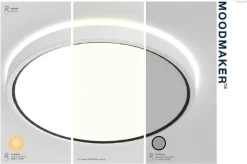 Nordlux Kjøkkenbelysning Tak|Baderomsbelysning Tak<Noxy taklampe IP44 3 step moodmaker