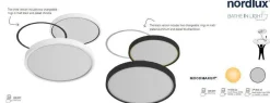 Nordlux Kjøkkenbelysning Tak|Baderomsbelysning Tak<Noxy taklampe IP44 3 step moodmaker