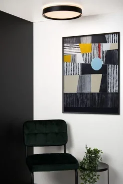 Lucide Kjøkkenbelysning Tak|Taklamper / Takplafonder<Nuria taklampe 40 cm 24 watt 2700 Kelvin 3-step dim