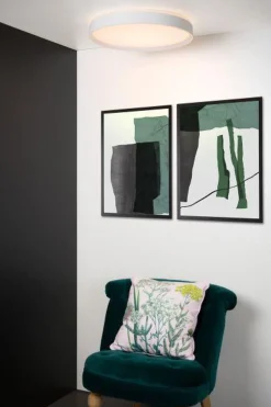 Lucide Kjøkkenbelysning Tak|Taklamper / Takplafonder<Nuria taklampe 50 cm 36 watt 2700 Kelvin 3-step dim