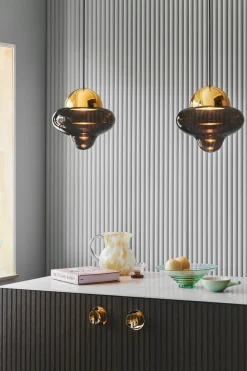Design by Us Kjøkkenbelysning Tak|Takpendler<Nutty taklampe - Brun/Messing