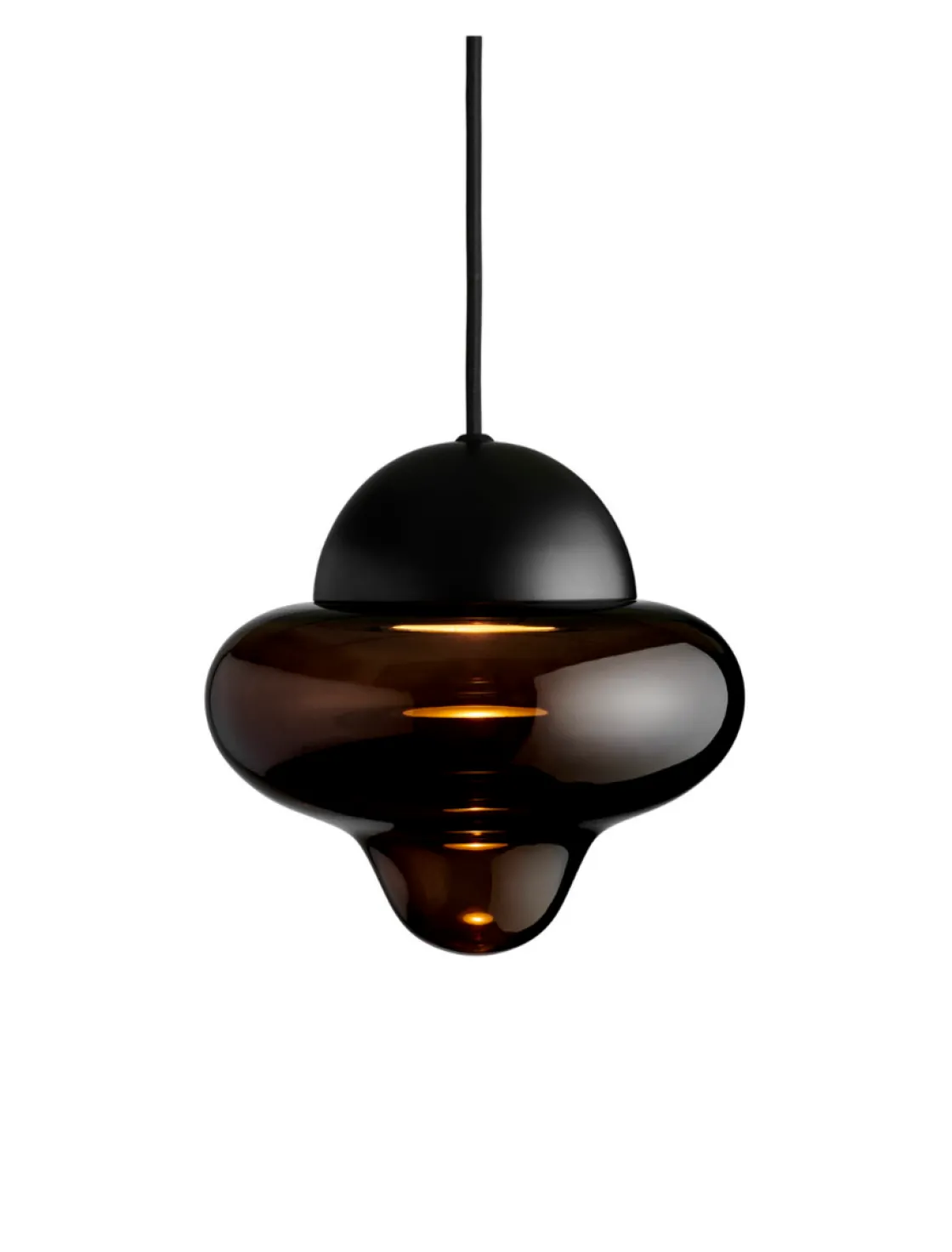 Design by Us Kjøkkenbelysning Tak|Takpendler<Nutty taklampe - Brun/Svart