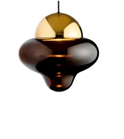 Design by Us Kjøkkenbelysning Tak|Takpendler<Nutty taklampe XL - Brun/Messing