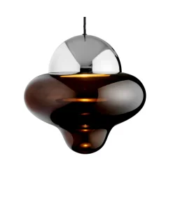 Design by Us Kjøkkenbelysning Tak|Takpendler<Nutty taklampe XL - Brun/Sølv