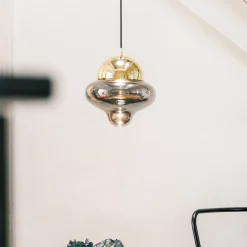 Design by Us Kjøkkenbelysning Tak|Takpendler<Nutty taklampe XL - Grå/Messing