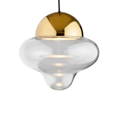 Design by Us Kjøkkenbelysning Tak|Takpendler<Nutty taklampe XL - Klar/Messing