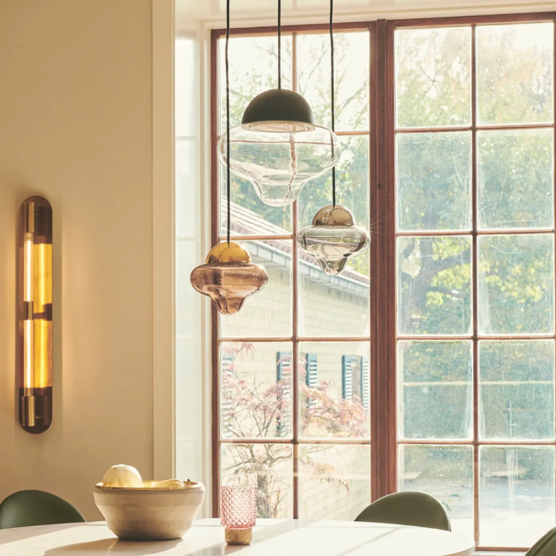 Design by Us Kjøkkenbelysning Tak|Takpendler<Nutty taklampe XL - Klar/Svart