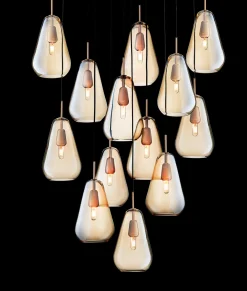 Nuura Kjøkkenbelysning Tak|Takpendler<Anoli 13 Gold