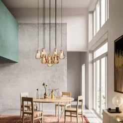 Nuura Kjøkkenbelysning Tak|Takpendler<Anoli 13 Gold