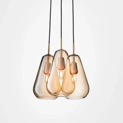 Nuura Kjøkkenbelysning Tak|Takpendler<Anoli 3 Gold