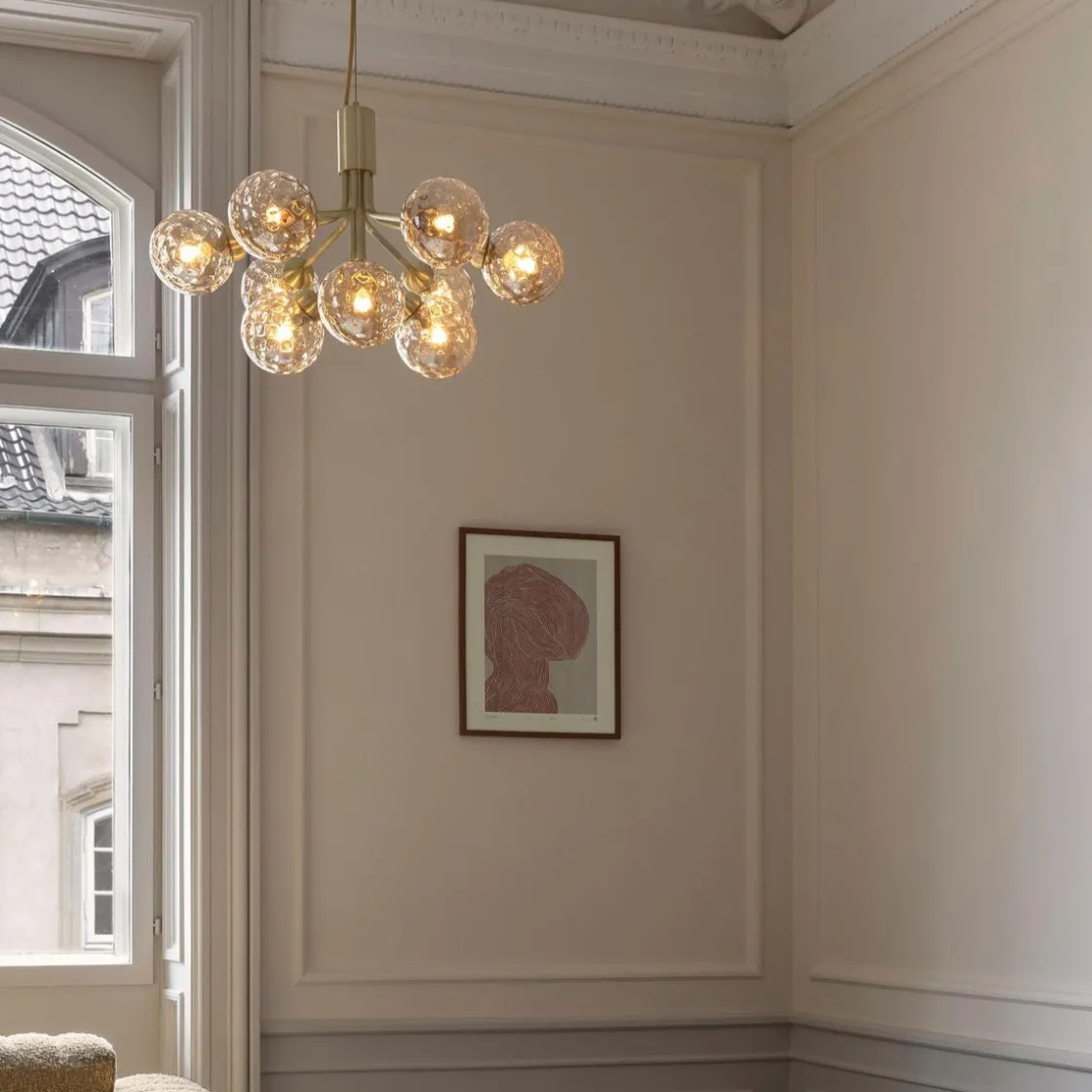 Nuura Baderomsbelysning Tak|Kjøkkenbelysning Tak<Apiales 9 /optic glass