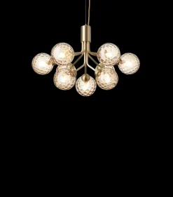 Nuura Baderomsbelysning Tak|Kjøkkenbelysning Tak<Apiales 9 /optic glass