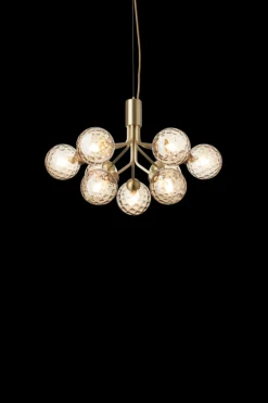 Nuura Baderomsbelysning Tak|Kjøkkenbelysning Tak<Apiales 9 /optic glass